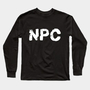 NPC Tabletop Role Playing Long Sleeve T-Shirt